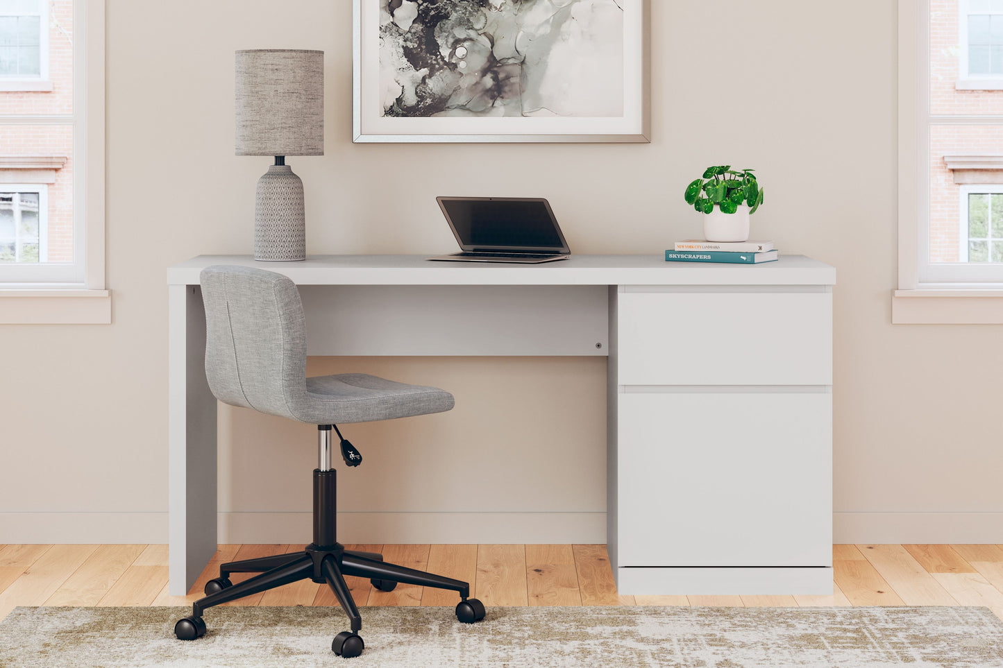 Onita - Home Office Desk - White