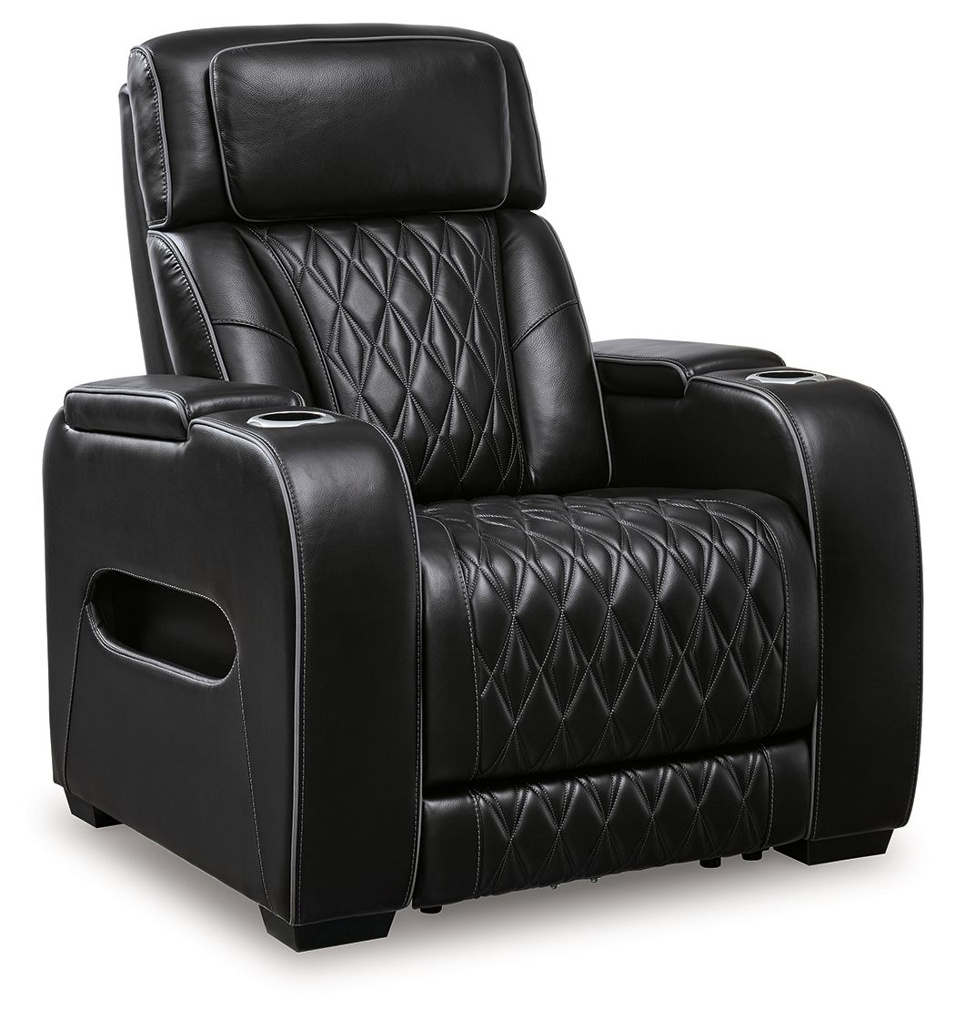 Boyington - Sillón reclinable eléctrico/reposacabezas ajustable