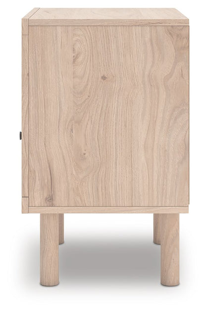 Arloster - Tan - One Drawer Night Stand