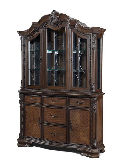 Kiera - Dining Room Set - Cherry Brown