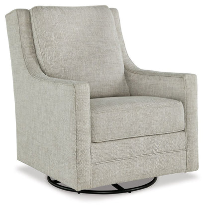 Kambria - Fog - Silla decorativa con planeador giratorio