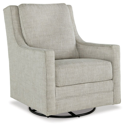 Kambria - Fog - Silla decorativa con planeador giratorio