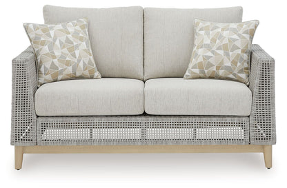 Seton Creek - Gris - 4 piezas. - Conjunto de salón