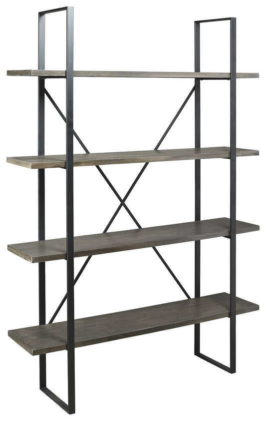 Gilesgrove - Bookcase - Black / Gray