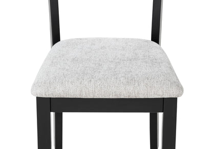 Lester - 6 Piece Dining Set With Bench - Light Gray