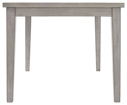Parellen - Rectangular Dining Room Table - Gray
