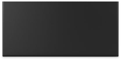 Lanolee - Negro - Cómoda de cinco cajones