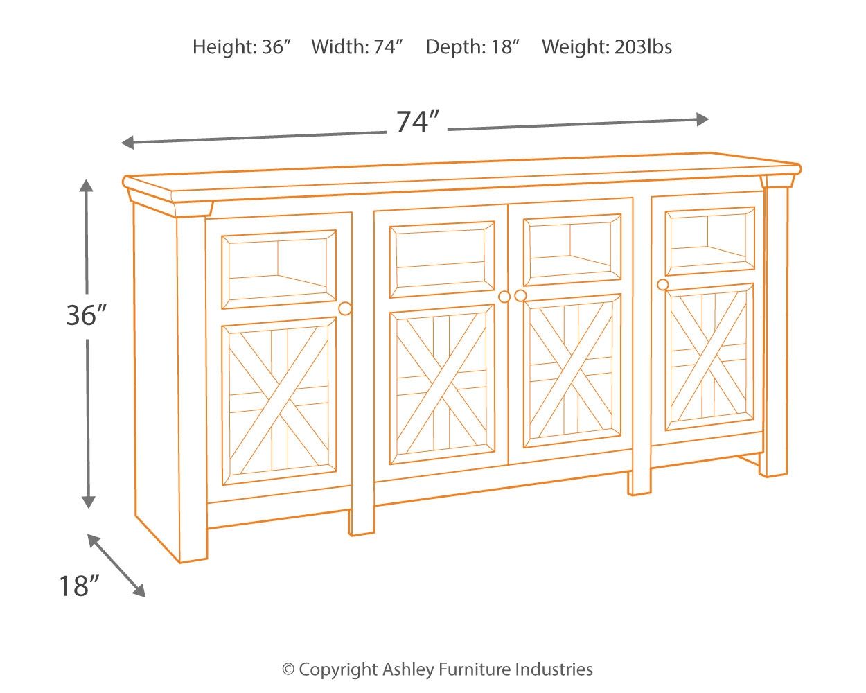 Bolanburg - Mueble para TV