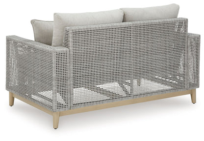 Seton Creek - Gris - 4 piezas. - Conjunto de salón