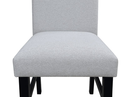 Isla - 5 Piece Dining Room Set - White / Black