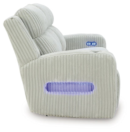 Forest Lake - Power Reclining Sofa With Adj Headrest