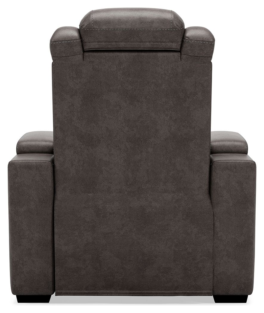 Hyllmont - Gris - Pwr Recliner/Reposacabezas ajustable