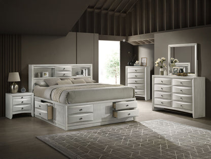 Emily - Dresser 8 Drawers - White