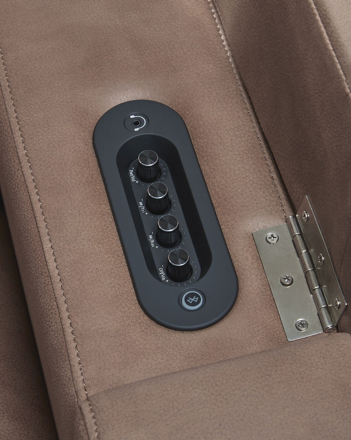 Lorrenton - Glider Power Recliner With Audio System - Caramel