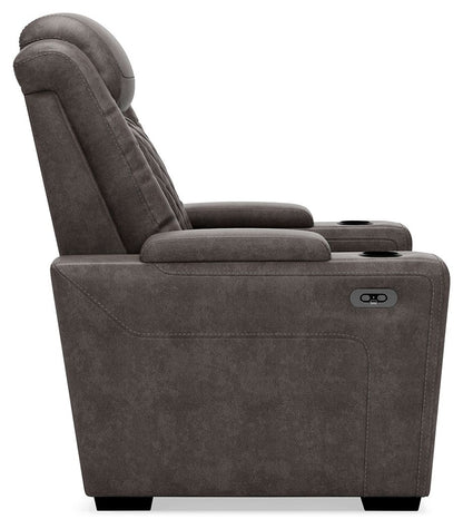 Hyllmont - Gris - Pwr Recliner/Reposacabezas ajustable