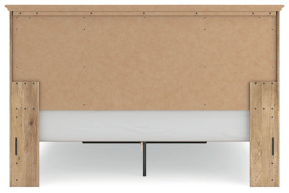 Makidern - Panel Storage Bed With Storage Footboard