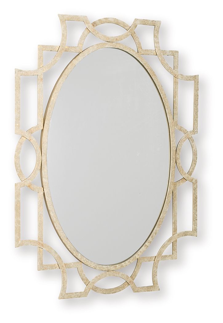 Fulkmore - Accent Mirror - Antique Gold Finish
