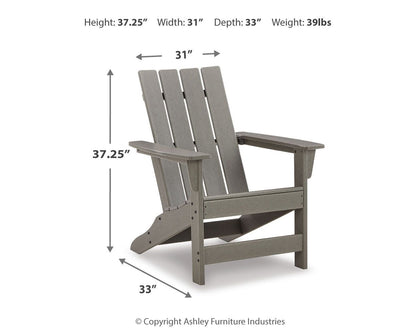 Visola - Gris - Silla Adirondack