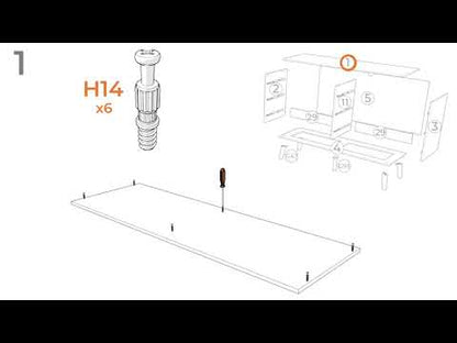 Piperton - Cómoda con cajones