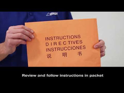 Woodanville - Crema / Marrón - Silla auxiliar de comedor (juego de 2)