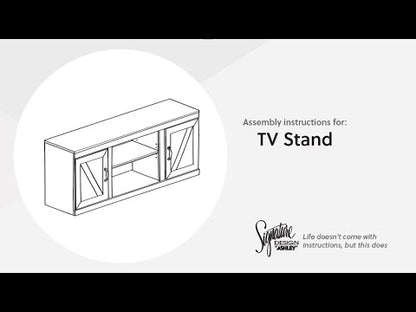 Bellaby - Soporte para TV con opción de chimenea