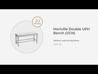 Moriville - Beige - Banco Doble Uph