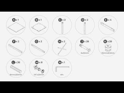 Freedan - Marrón grisáceo - Mesa auxiliar cuadrada