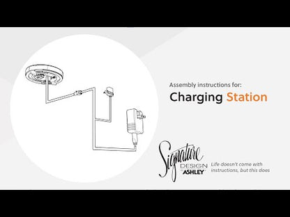 Lodanna - Gris - Mesita de noche con dos cajones